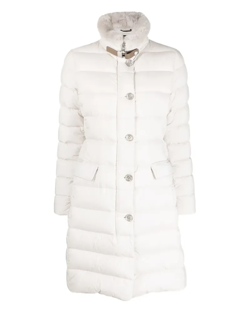 MOORER Gesteppte Vetiver-S3 Jacke mit Hasenkragen - Nude Nude