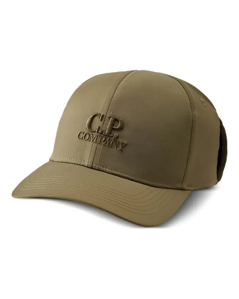 C.P. Company Baseballkappe mit Logo-Stickerei - Grau Grau