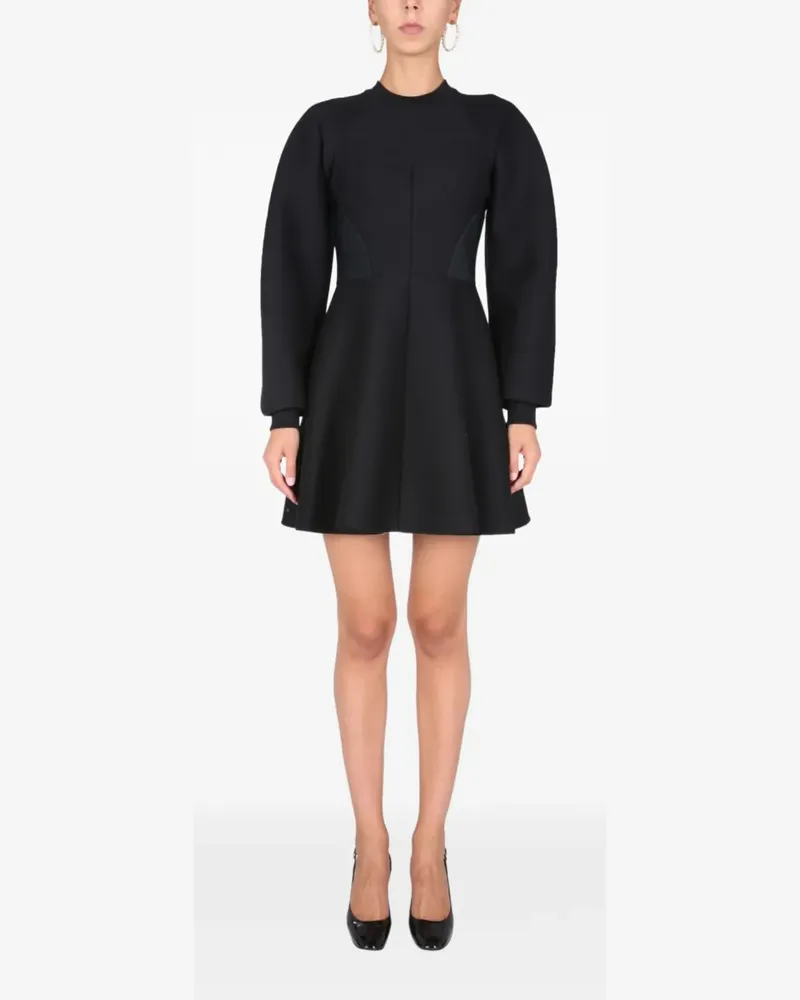 Dolce & Gabbana Minikleid mit langen Ärmeln - Schwarz Schwarz