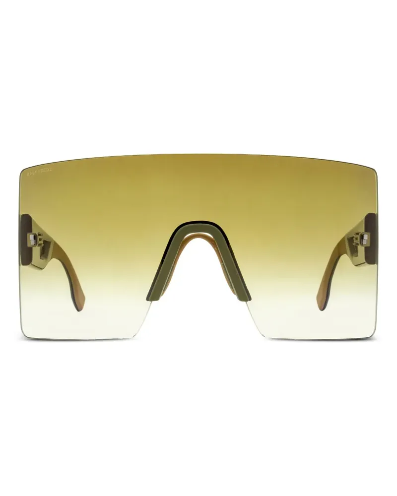 Dsquared2 Sonnenbrille mit eckigem Gestell - Grün Grün