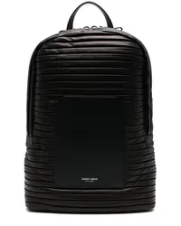 Giorgio Armani Gerippter Rucksack Schwarz