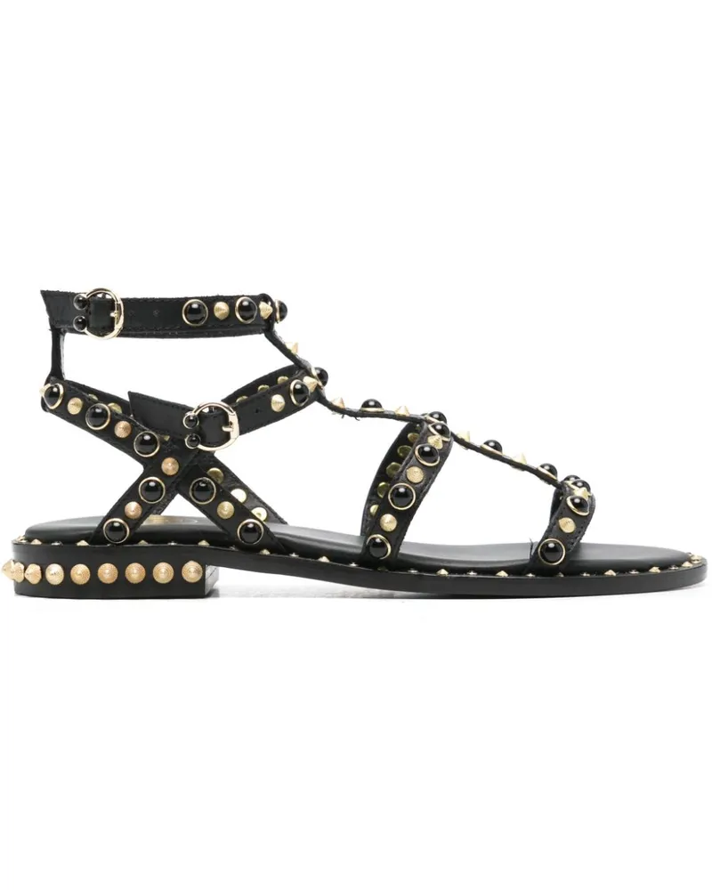 ash Sandalen mit Nieten - Schwarz Schwarz