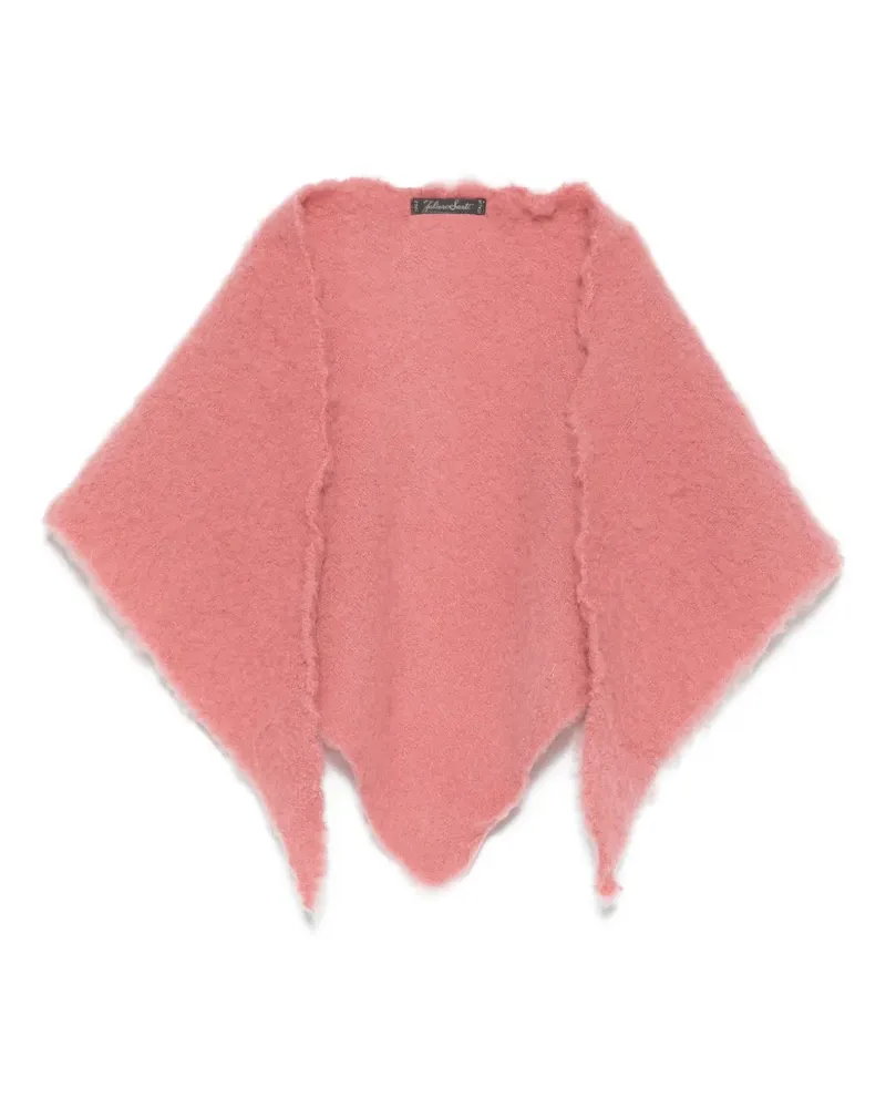 Faliero Sarti Ausgefranster Schal - Rosa Rosa