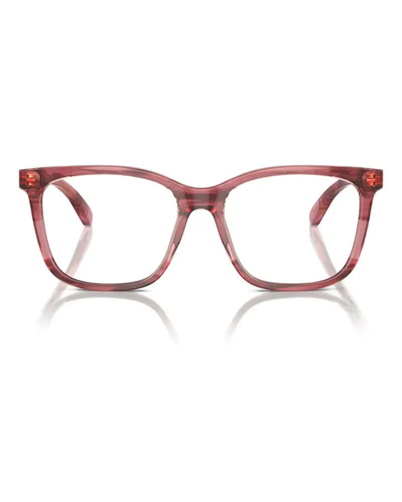 Emporio Armani rectangle-frame glasses - Rosa Rosa