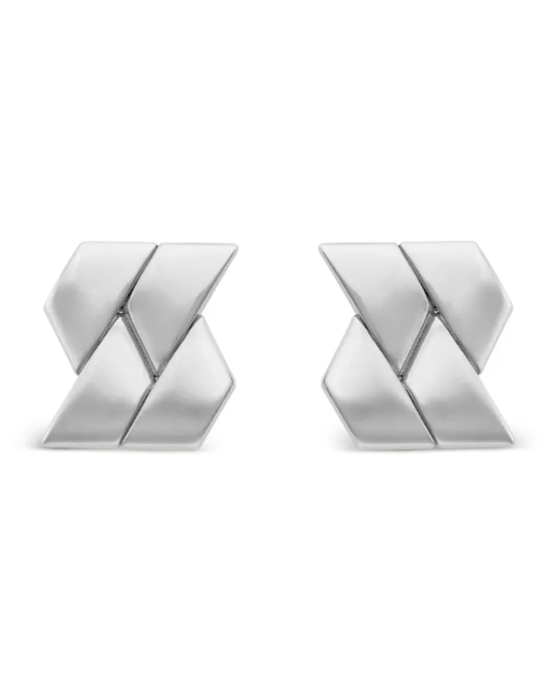 Versace Bind Ohrstecker - Silber Silber