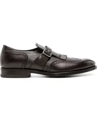 Henderson Monk-Schuhe mit Lochmusterdetail Braun