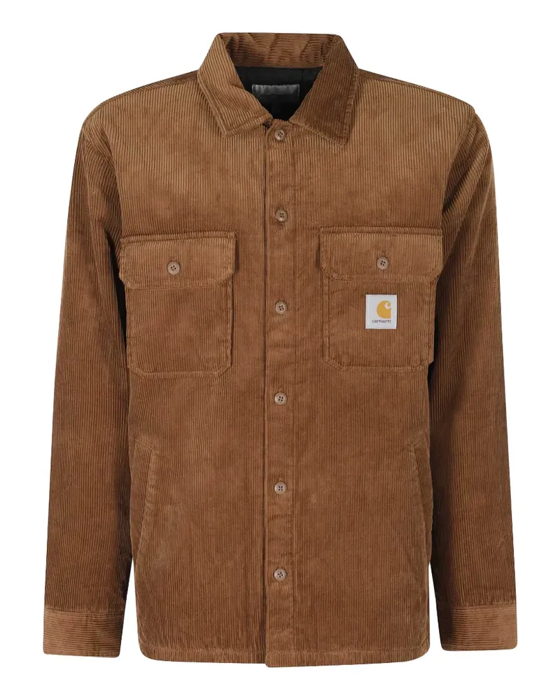 Carhartt WIP Whitsome Hemdjacke aus Cord - Braun Braun