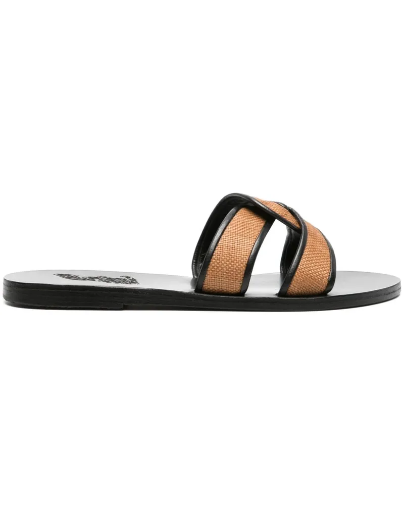Ancient Greek Sandals Desmos Sandalen - Schwarz Schwarz