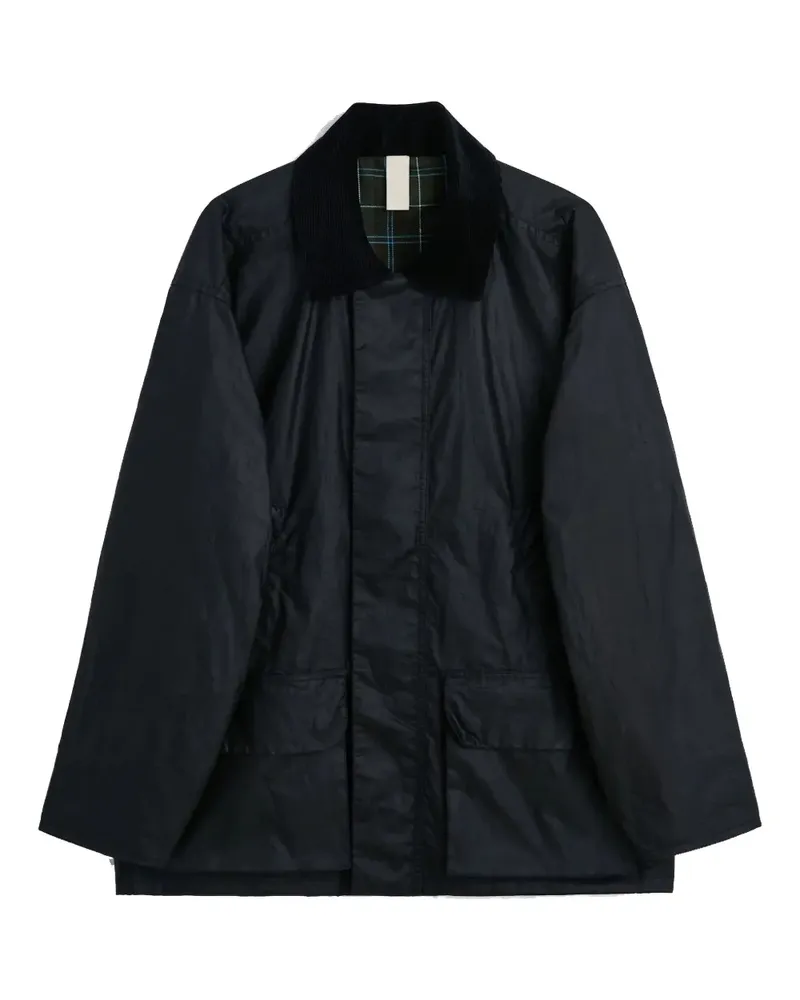 Sunflower waxed ripstop jacket - Schwarz Schwarz