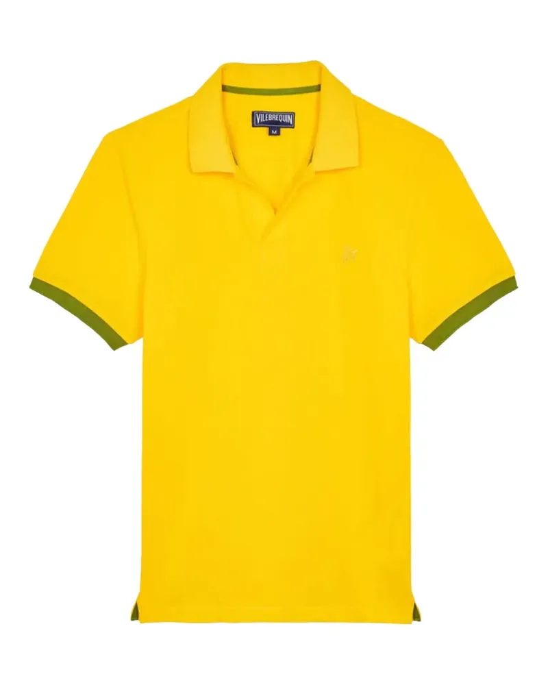 Vilebrequin T-Shirt mit Kragen - Gelb Gelb