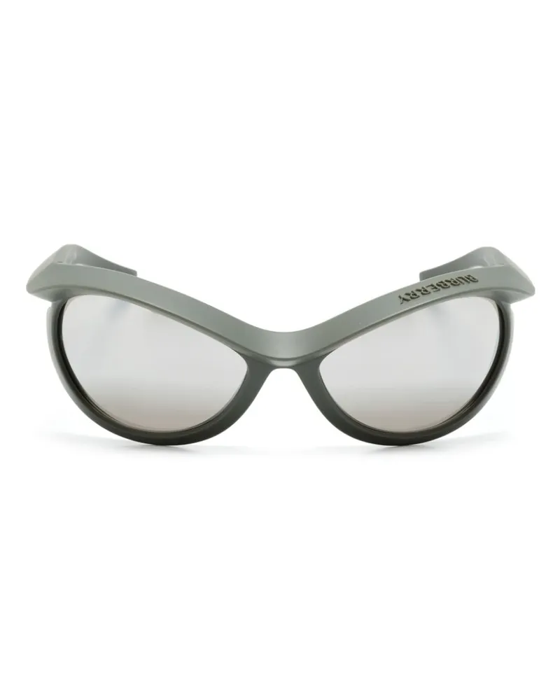Burberry Ergonomische Blinker Sonnenbrille - Grau Grau
