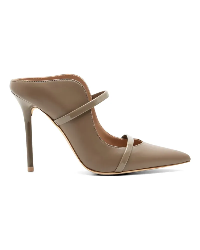 Malone Souliers Maureen 70 leather mules - Nude Nude
