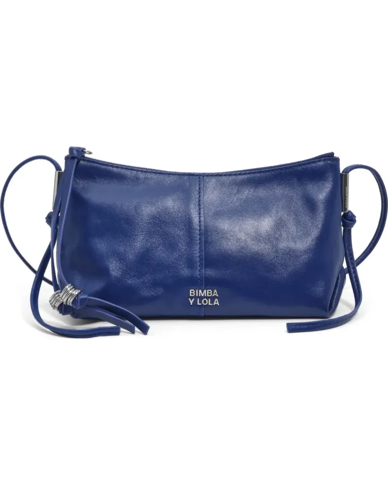 BIMBA Y LOLA Kleine Electric Blue Umhängetasche - Blau Blau