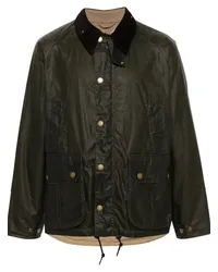 Barbour Gewachste Deck Jacke Grün