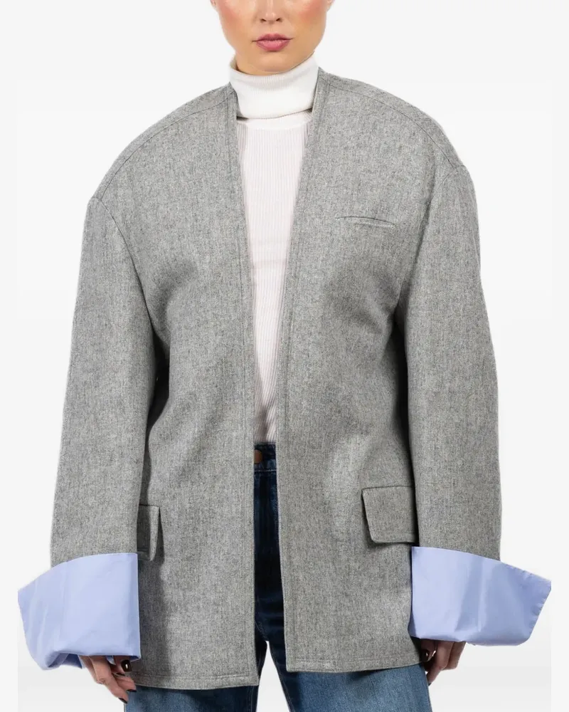 Jejia pocket grey jacket - Grau Grau