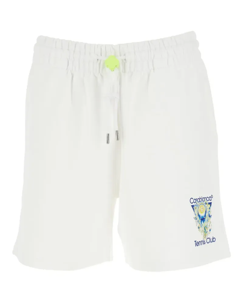 Casablanca Paris drawstring shorts - Weiß Weiß