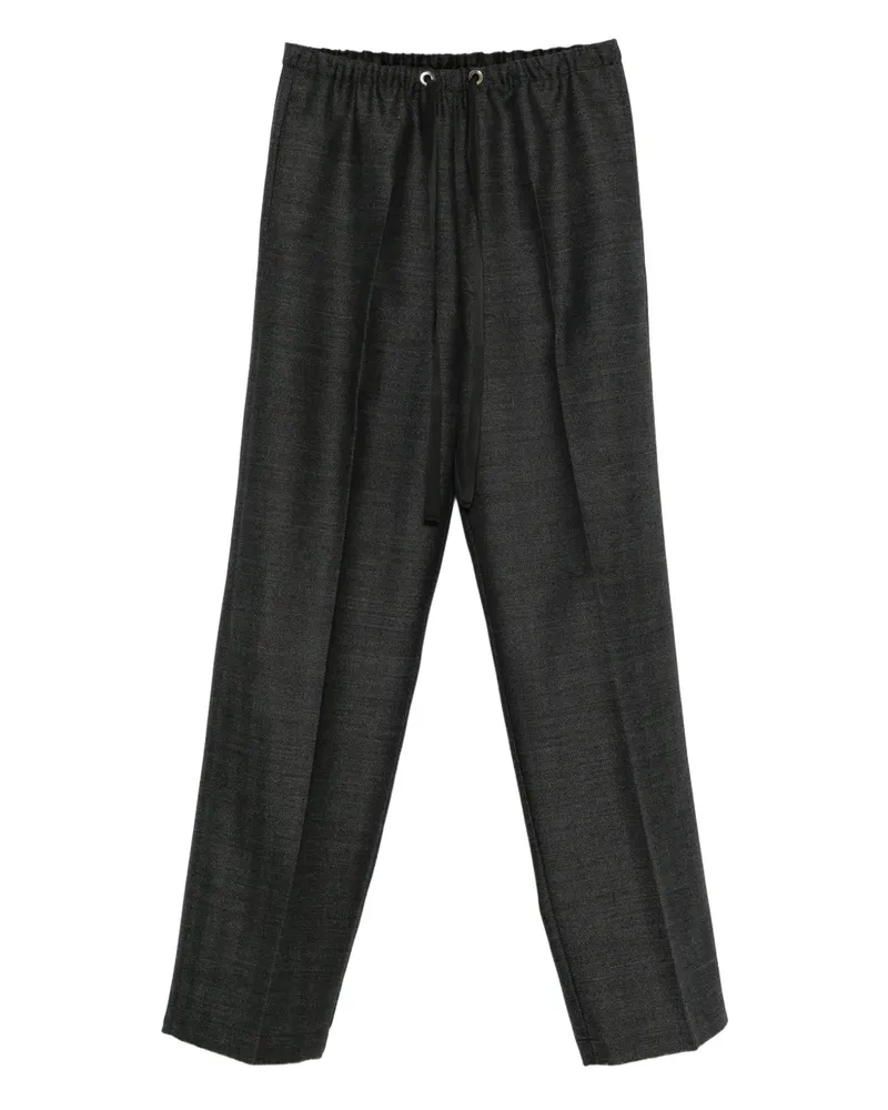 forte_forte Hose mit Kordelzug - Grau Grau