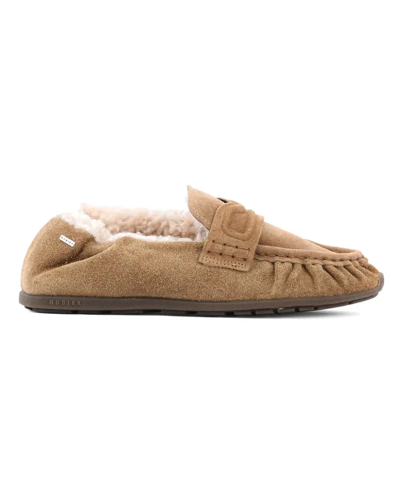Nubikk Riley Mio suede loafers - Nude Nude