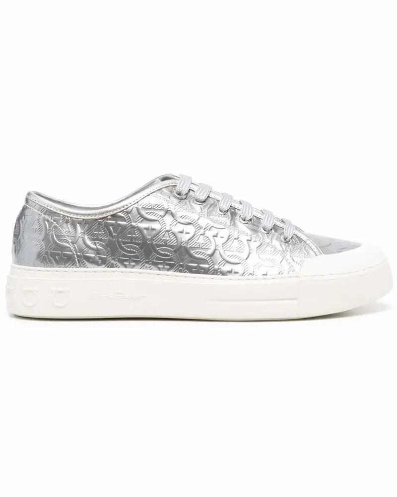 Ferragamo Gancini Sneakers - Grau Grau