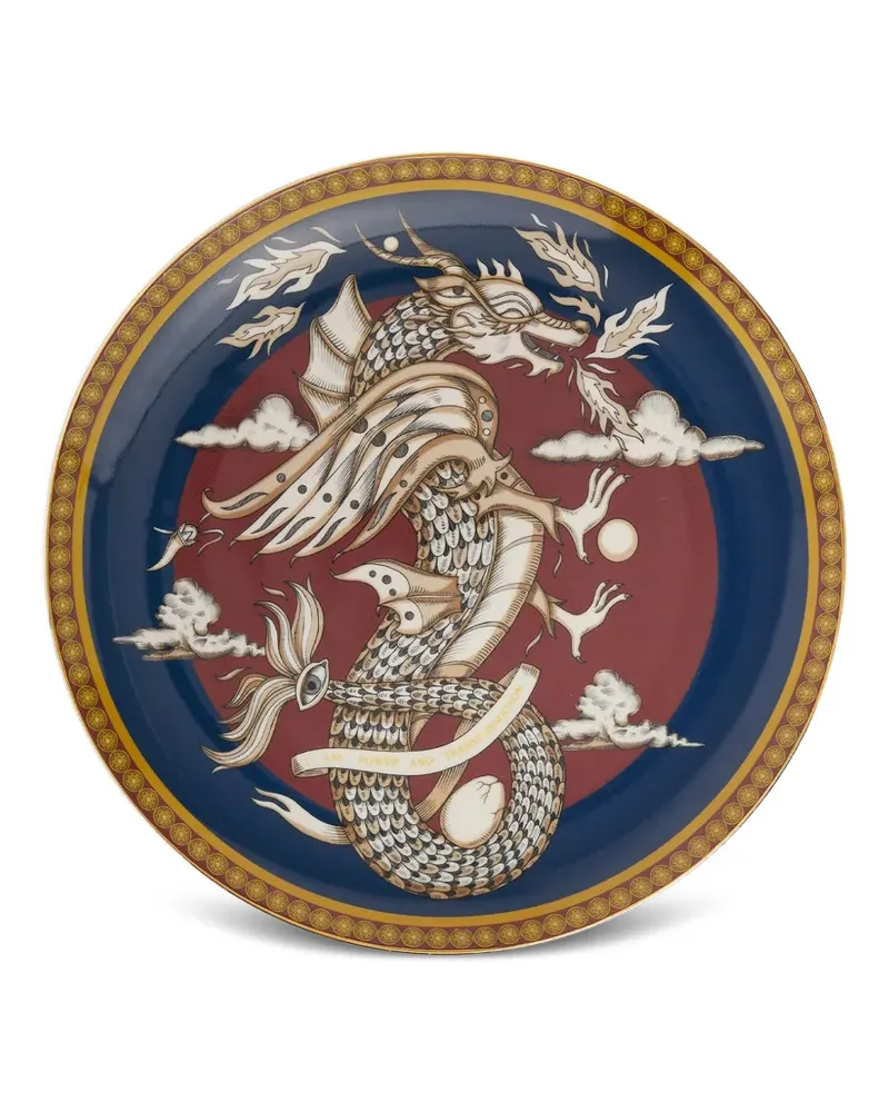 La DoubleJ The Dragon Teller (31cm) - Blau Blau