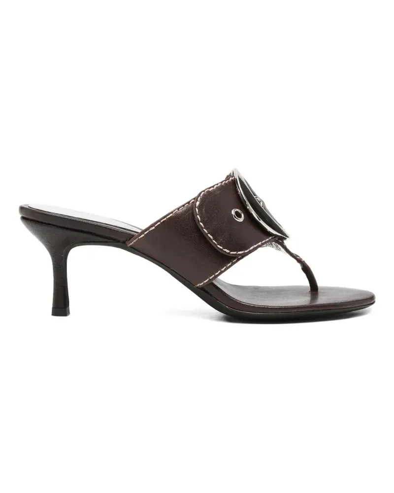 Jeffrey Campbell Solani buckle-detail sandals - Braun Braun
