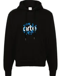 Arte Antwerp Hank Hoodie aus Baumwolle Schwarz