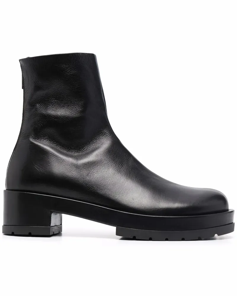 Sapio Klobige Stiefel - Schwarz Schwarz