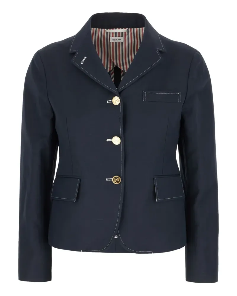 Thom Browne Cropped-Blazer - Blau Blau