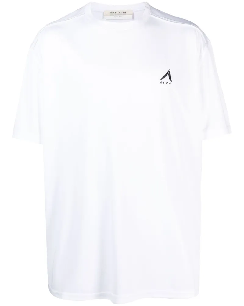 1017 ALYX 9SM T-Shirt mit Logo-Print Weiß