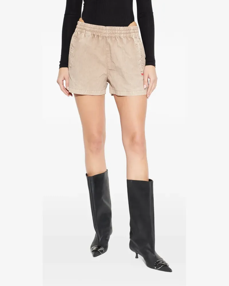 Diesel S-unny elasticated-waist shorts - Nude Nude