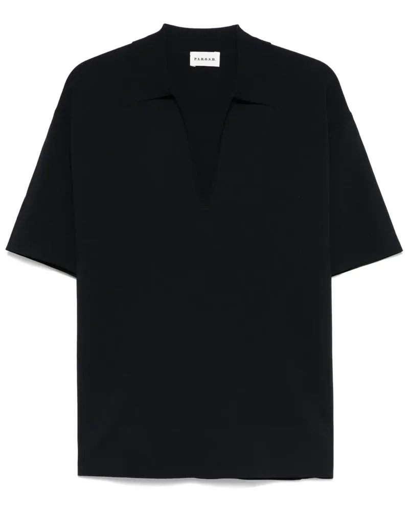 P.A.R.O.S.H. Roma Poloshirt - Blau Blau
