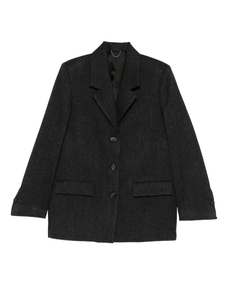 Totême Jacke aus Twill - Grau Grau