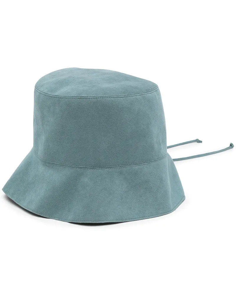 Muller of Yoshiokubo Fischerhut aus Wildleder - Blau Blau