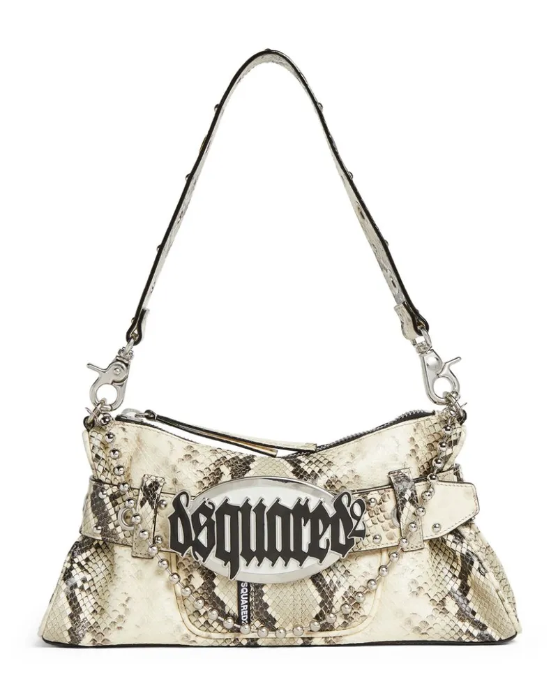 Dsquared2 Gothic Schultertasche - Nude Nude