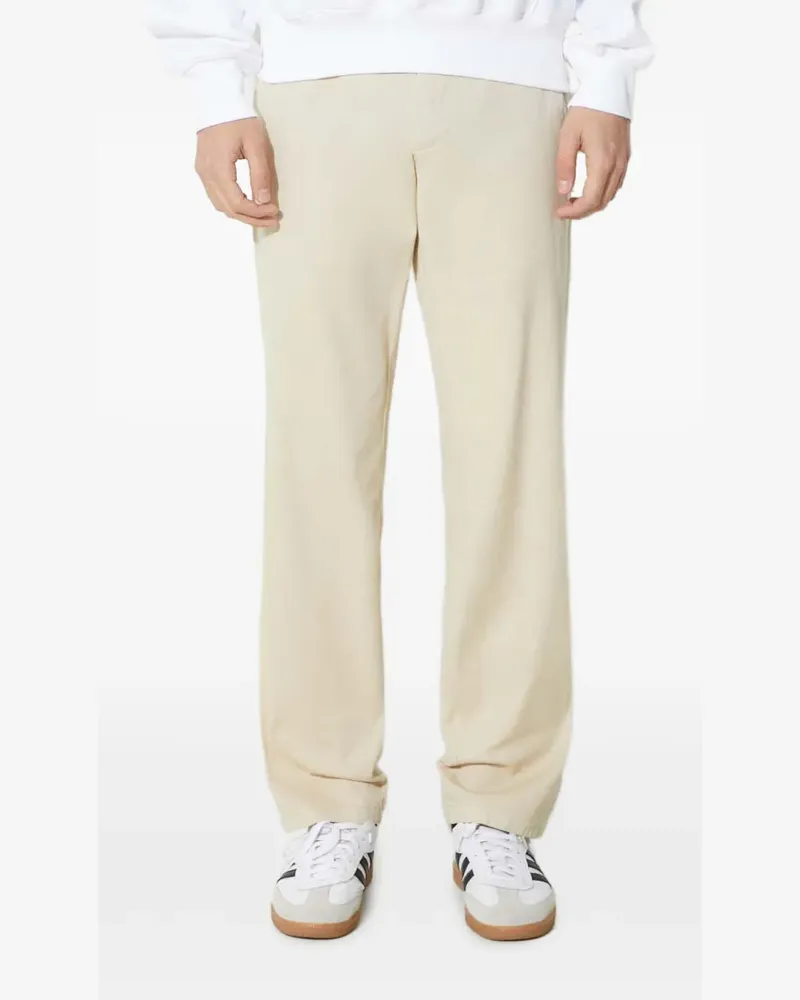 Norse Projects Hose mit Logo-Patch - Nude Nude