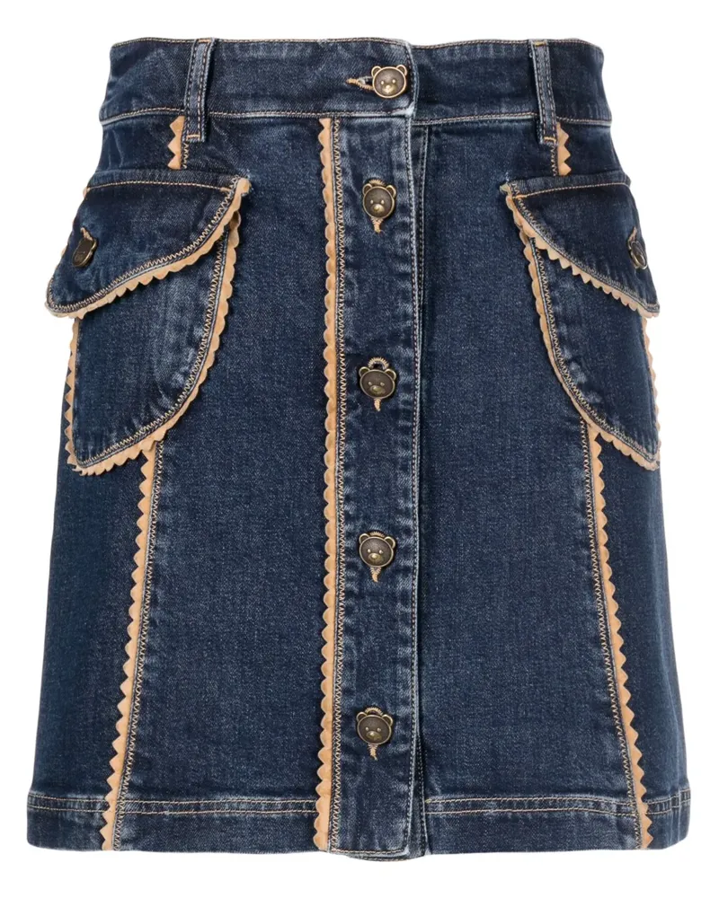 Moschino Jeans-Minirock - Blau Blau