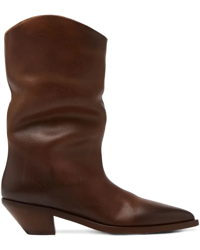 Marsèll Spitze Cowboystiefel - Braun Braun