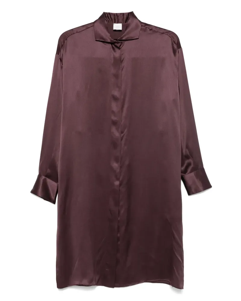 Eleventy Midikleid aus Seide - Violett Violett