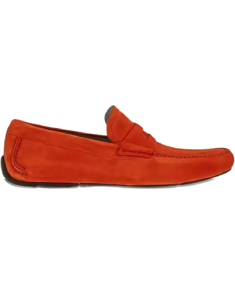 Ferragamo Loafer aus Wildleder - Rot Rot