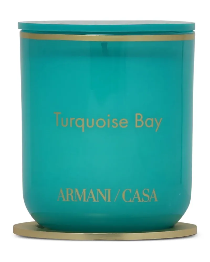 ARMANI/CASA Turquoise Bay scented candle - Blau Blau