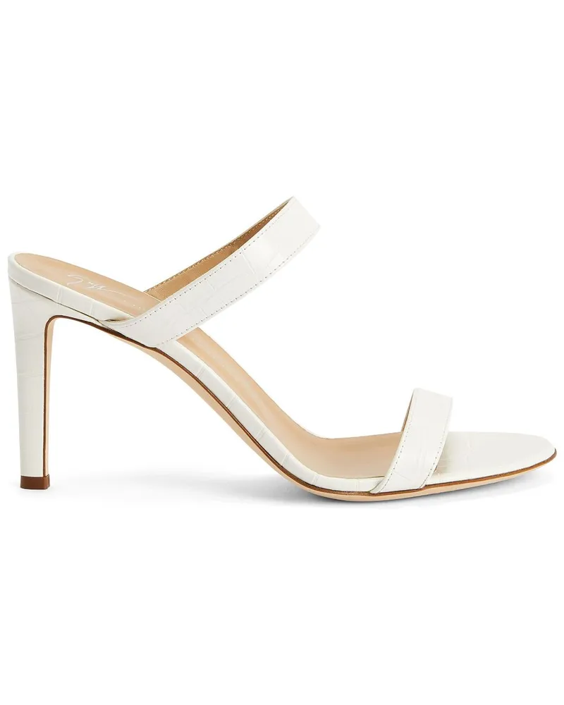 Giuseppe Zanotti Calista Sandalen 85mm - Weiß Weiß