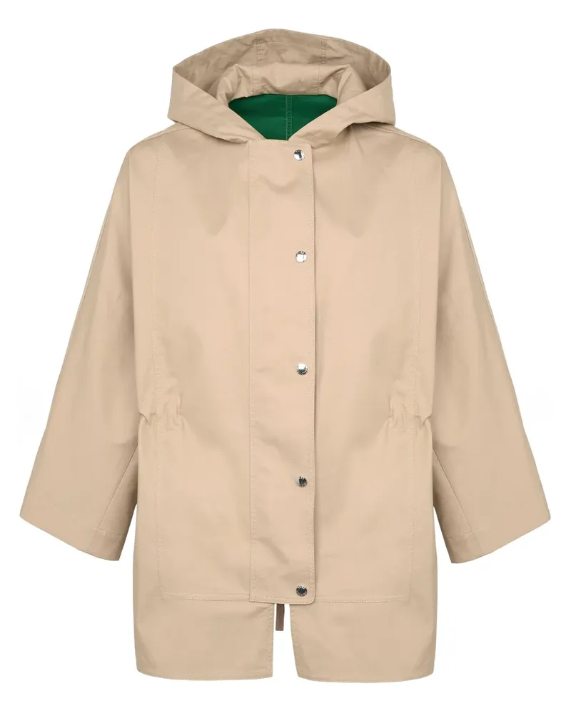 Yves Salomon Parka mit Kapuze - Braun Braun