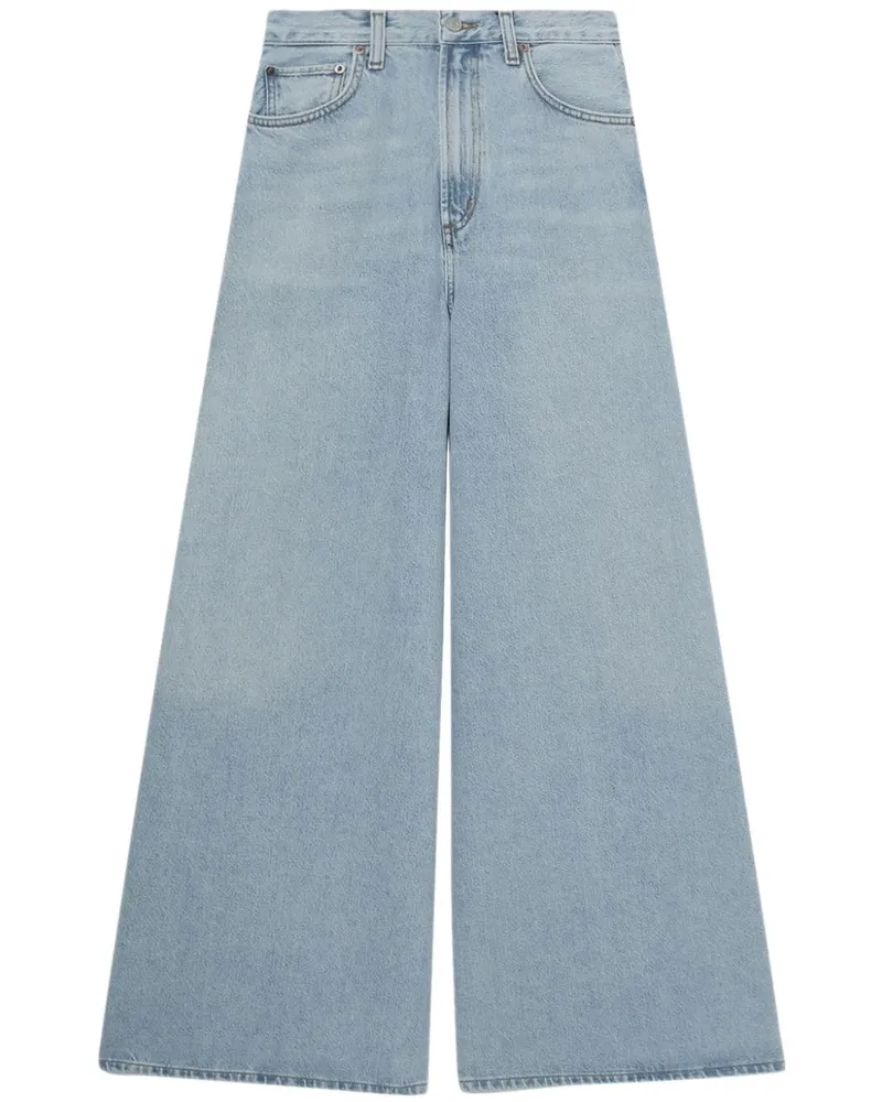 AGOLDE Nolan Jeans mit weitem Bein - Blau Blau