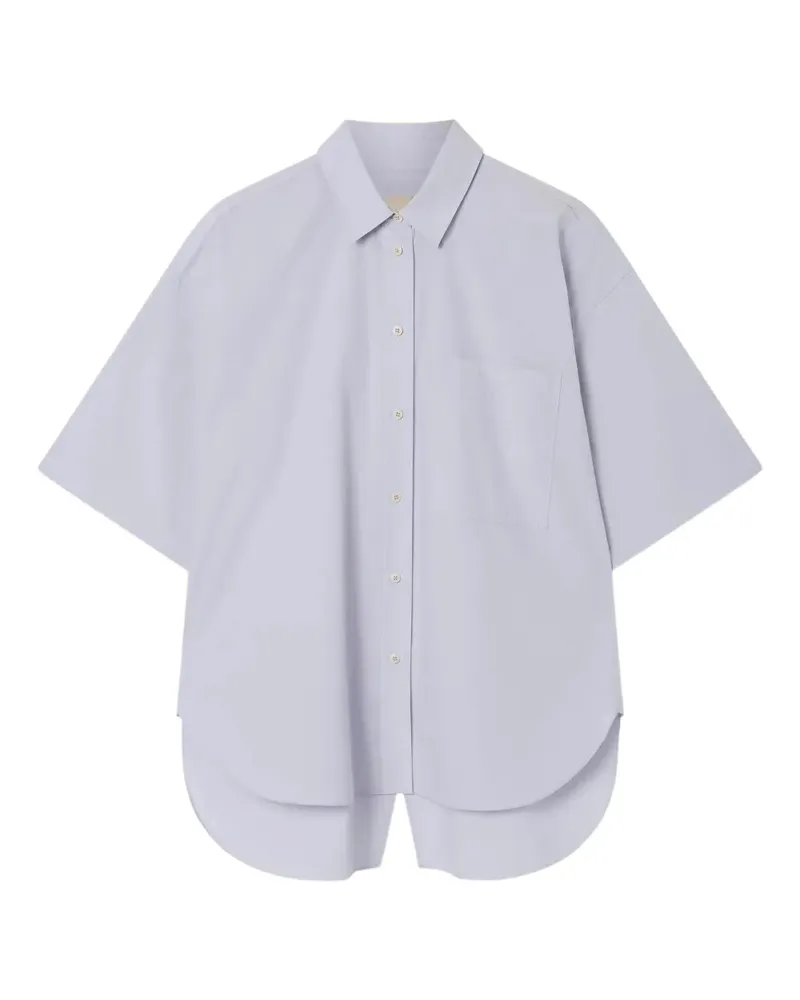 Lee Mathews poplin shirt - Blau Blau