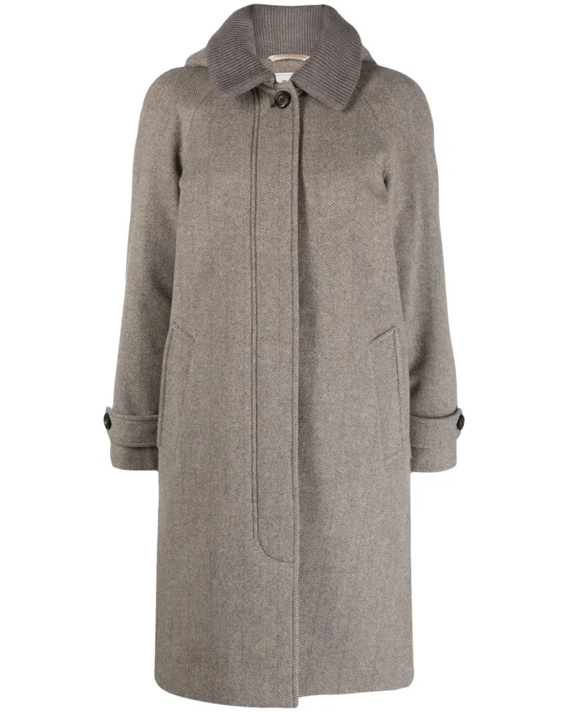 Woolrich Mantel mit Gürtel - Braun Braun