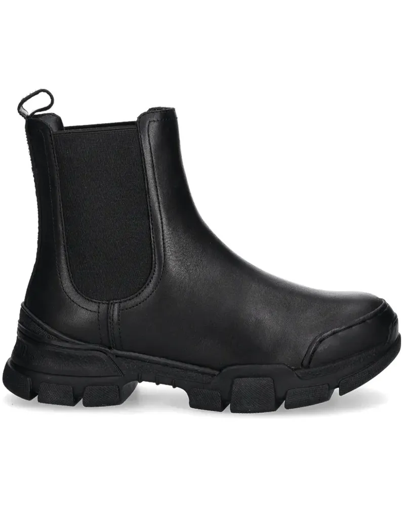 Moschino Klassische Stiefel - Schwarz Schwarz