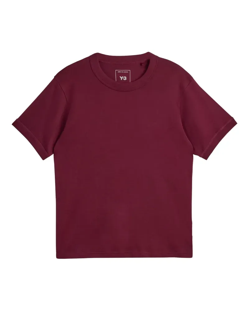 Y-3 slim-cut T-shirt - Rot Rot