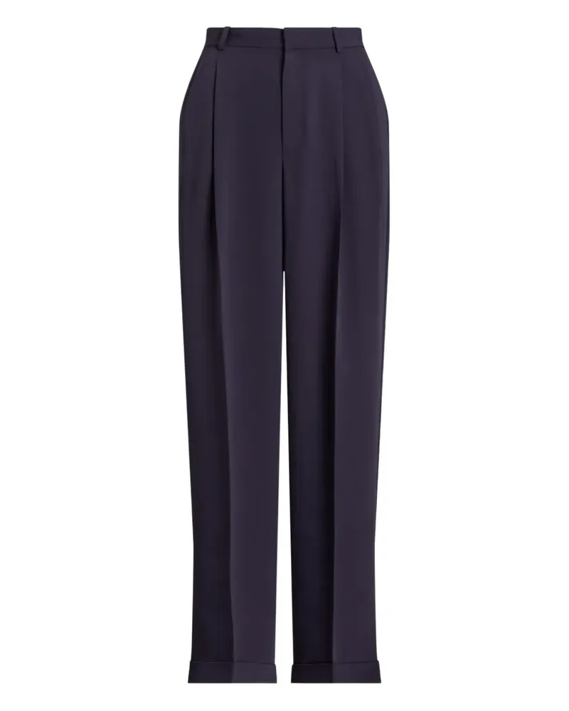 Ralph Lauren Hose mit hohem Bund - Blau Blau
