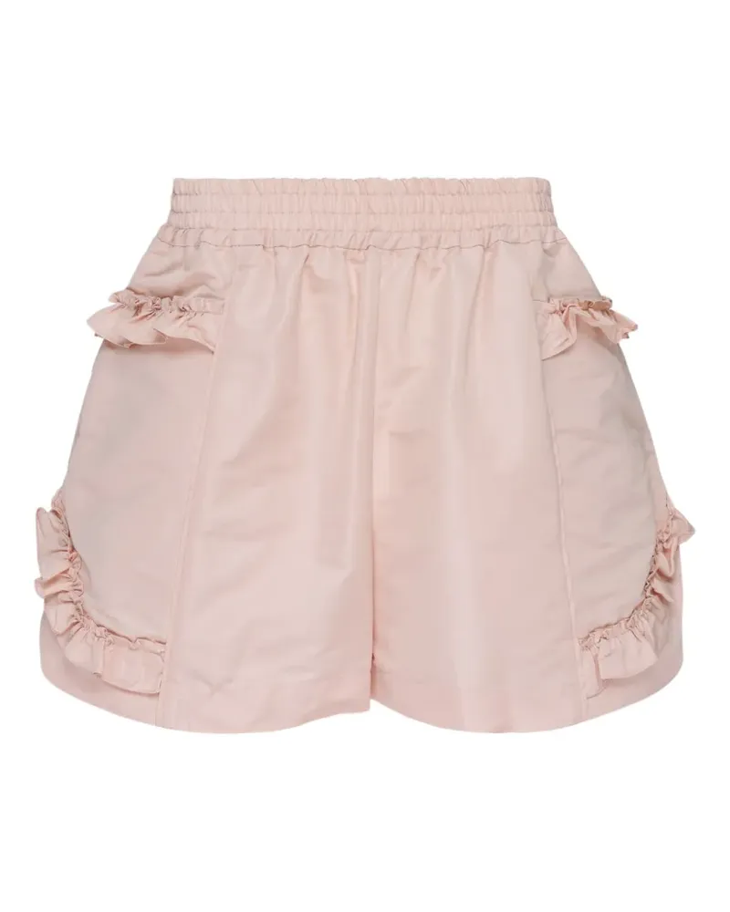 Simone Rocha Shorts mit Rüschenborten - Rosa Rosa