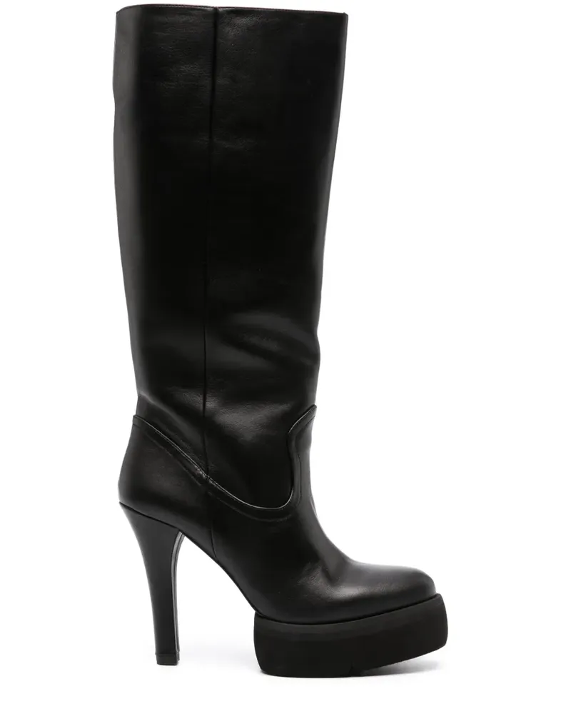 Paloma Barceló Hella Stiefel 130mm - Schwarz Schwarz
